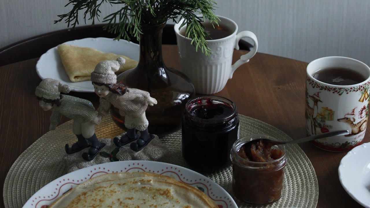 Уютный завтрак зимним утром 🫖☕✨