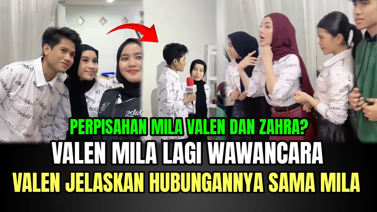 Valen Mila Lagi Wawancara, Valen Jelaskan Hubungannya Sama Mila!