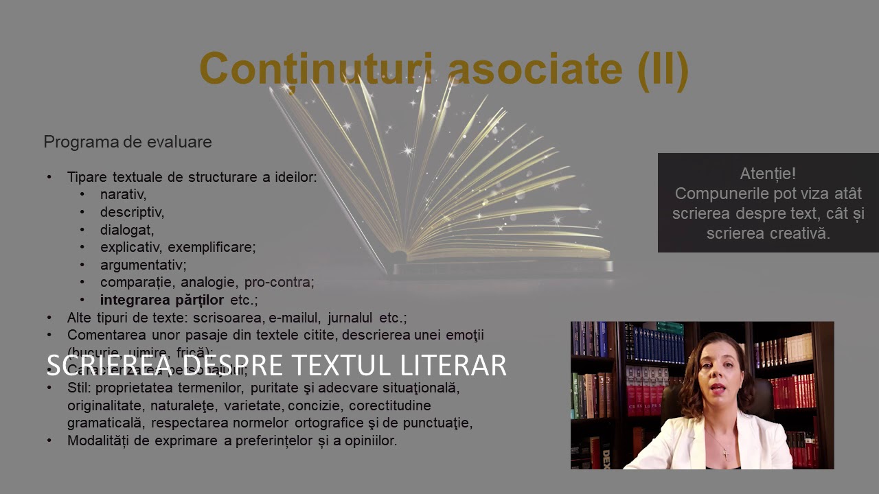 Evaluarea competentei de redactare