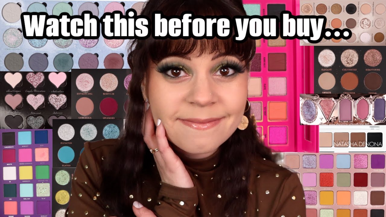 EVERYTHING you need to know about ALL the new indie eyeshadow palettes... some good, some not lol
