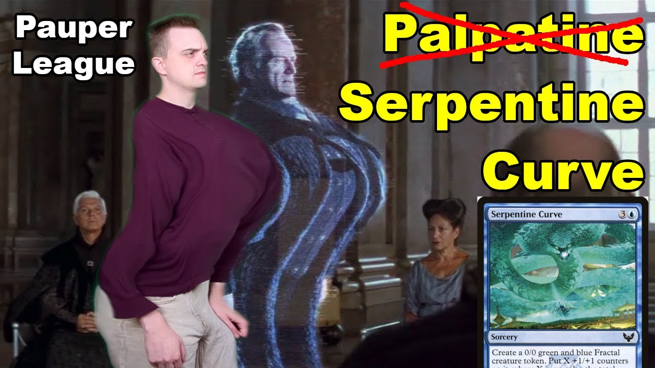 Pauper's other snake! | Dimir Serpentine Curve | Deck tech and league