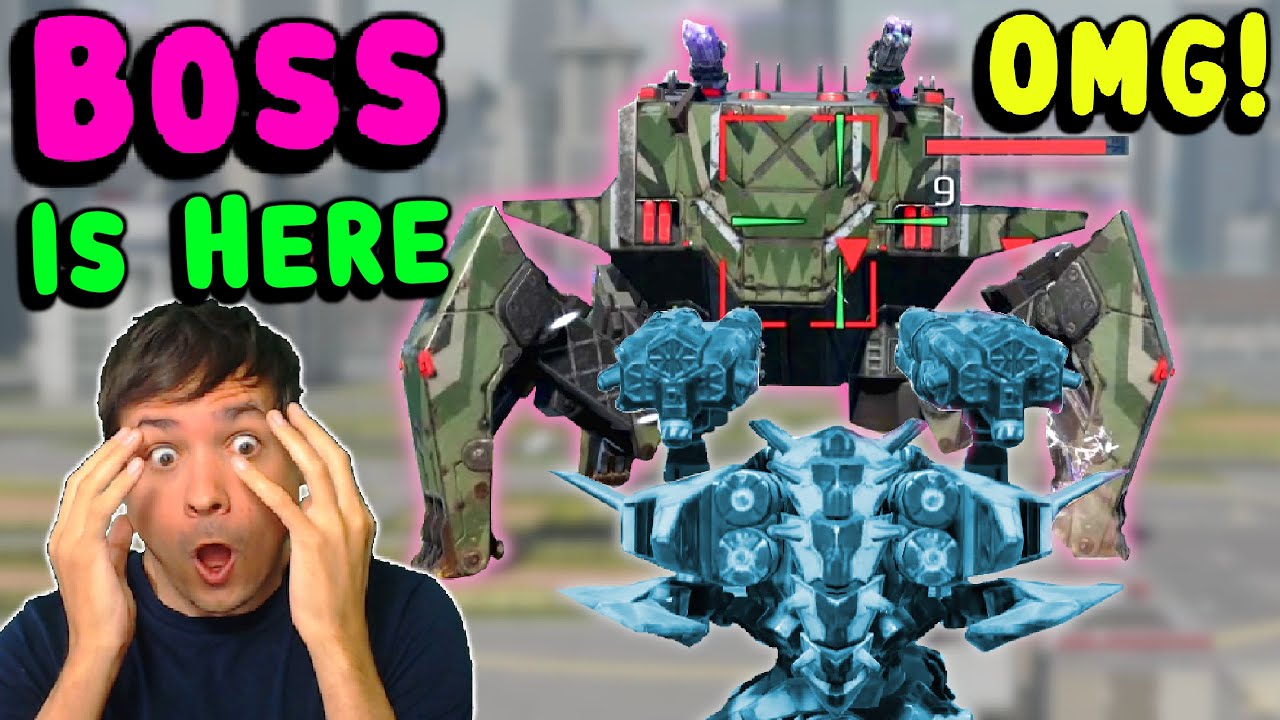OMG! New BOSS Entered War Robots! PvE Gameplay Is Awesome! WR