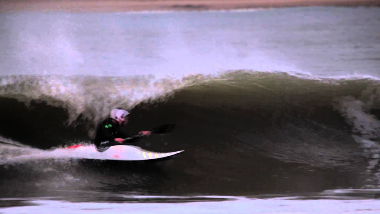 Lazy Sunday Afternoon (Surf Kayaking Chris Hobson)