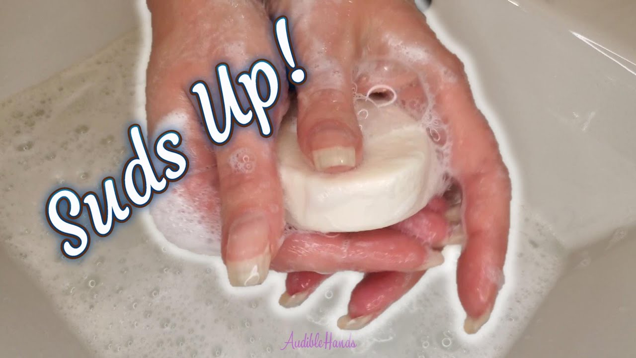ASMR | 🧼 Satisfying Hand Washing ~ 🎧 Sounds of Soap, Suds, and Nails ~ No Talking