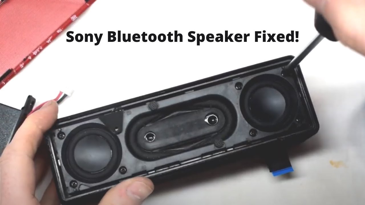 Sony SRS-X33 will not turn on fix!