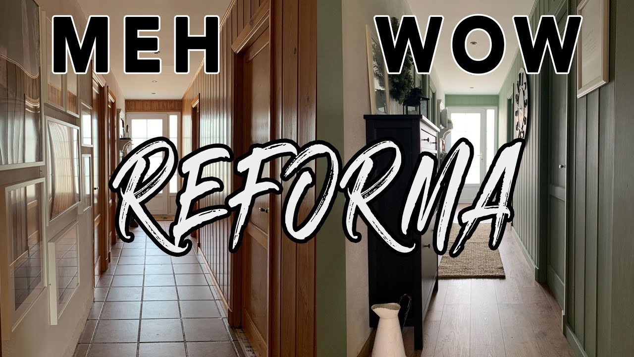 🛠💰 TRANSFORMACIÓN RADICAL Recibidor/Pasillo PEQUEÑO con CHALK PAINT (Con poco Dinero)