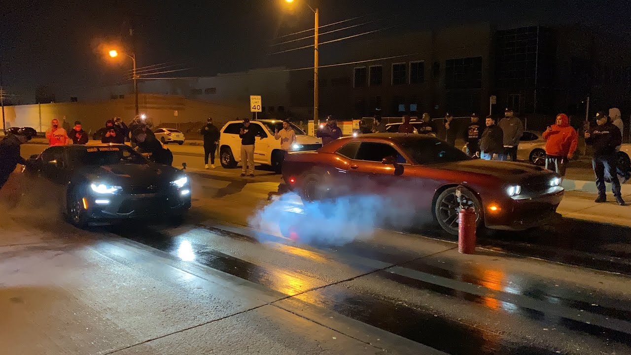 Hellcat gets gapped by All Motor 6th Gen  Camaro for $3000