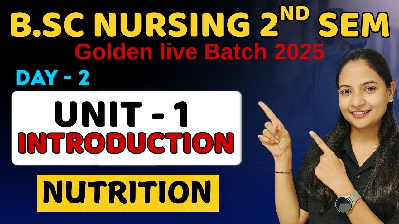 Demo 2 nutrition & dietetics | bsc nursing 2nd sem golden batch |nutrition & dietetics bsc nursing