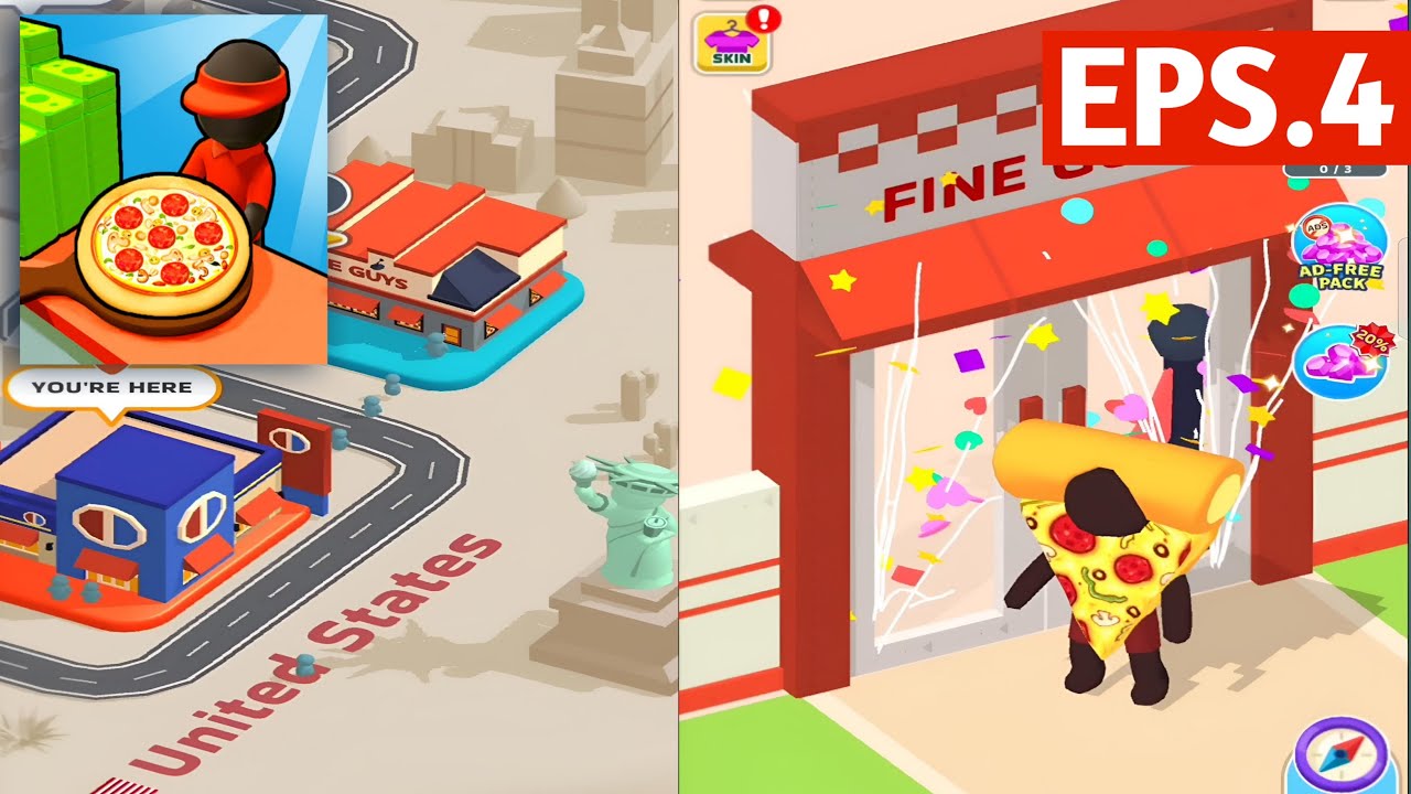 Pizza Ready! - Eps.4: Fine Guy Burger Looks So Fresh #pizzaready #games #gaming