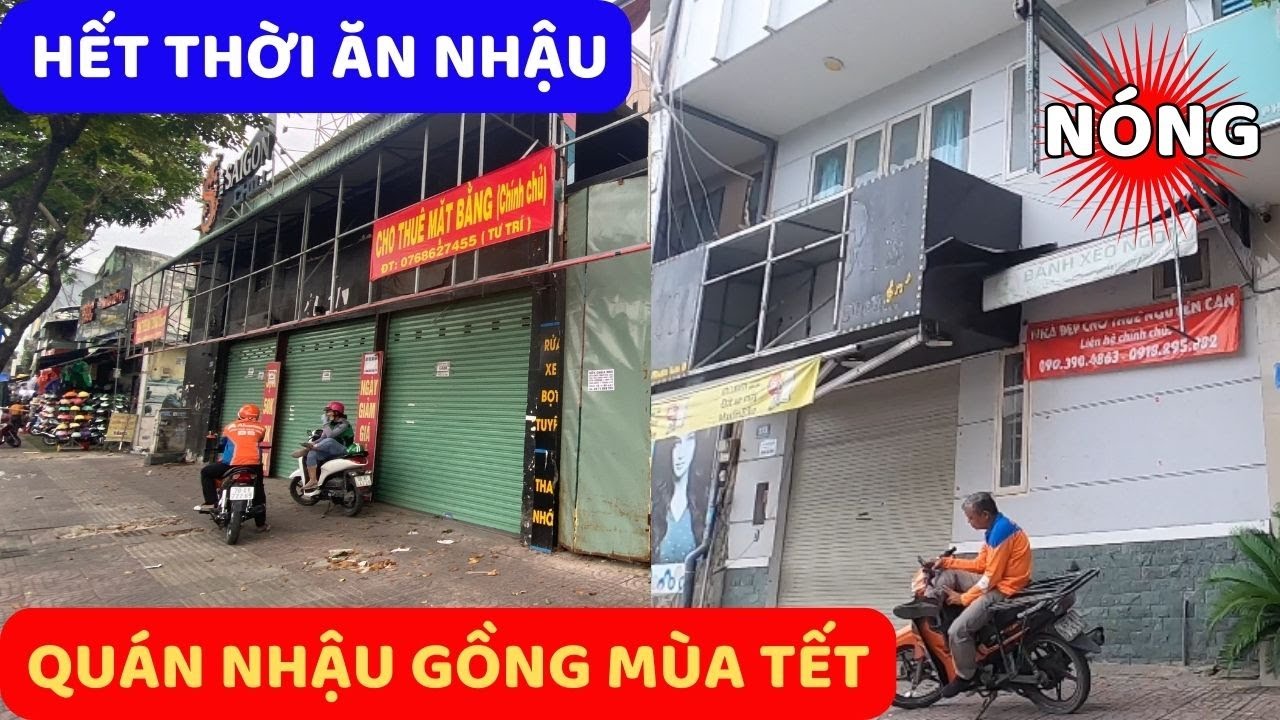Hàng loạt con đường ĂN NHẬU ĐÓNG CỬA DẸP TIỆM - Lý do gì đây.