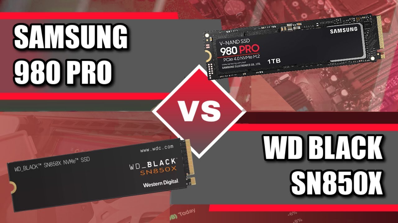 WD Black SN850X vs Samsung 980 Pro - Which SSD Should You Buy?
