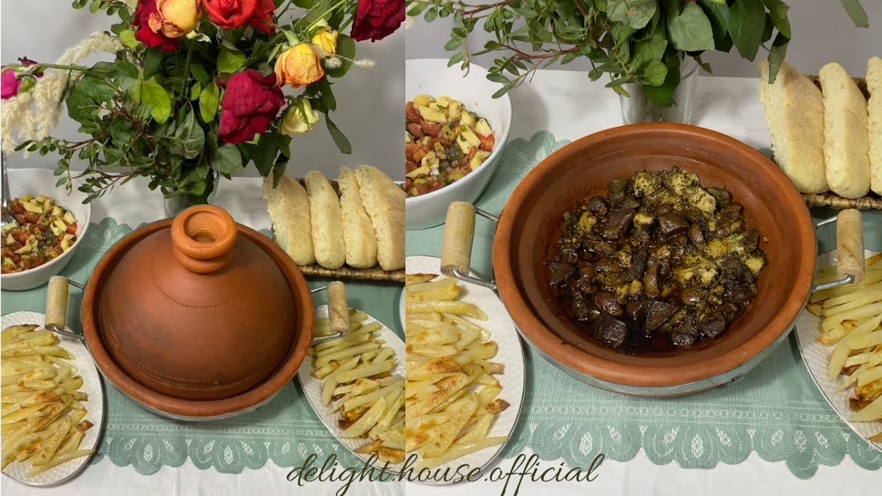 طاجين القلب و الكلاوي و الفولات و طيحال مشرملين من داكشي الرفيع 🇲🇦 حصريا و لاول مرة على اليوتيوب 🇲🇦