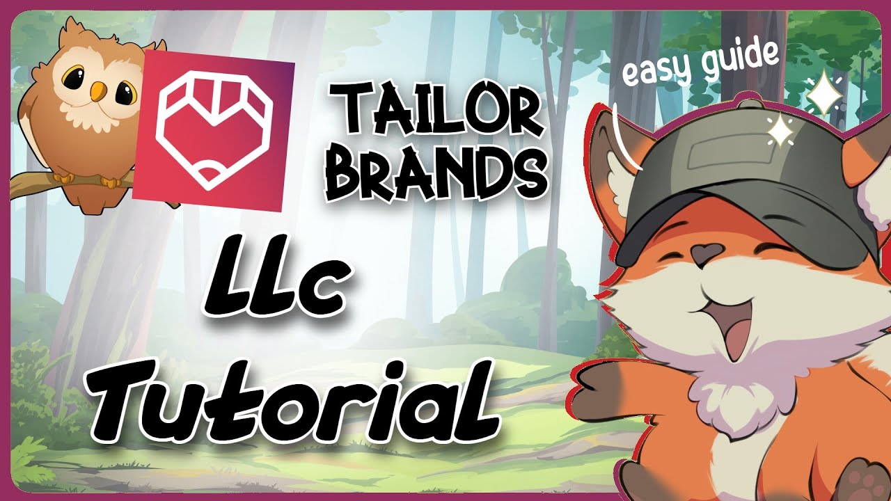 Tailor Brands LLC Tutorial | Guide Glimpse