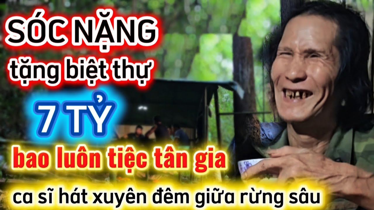 (TT700) chấn động tặng biệt thự 7 tỷ,chưa đủ tôi chơi lớn làm luôn tân gia hoành tráng giữa rừng sau