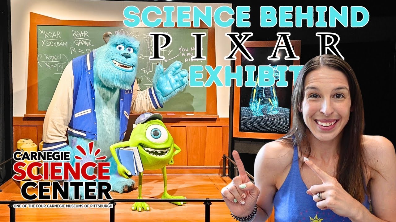 The Science Behind Pixar Exhibit at The Carnegie Science Center | Pittsburgh, PA