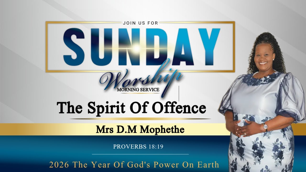 Mrs. D.M Mophethe | Sunday service