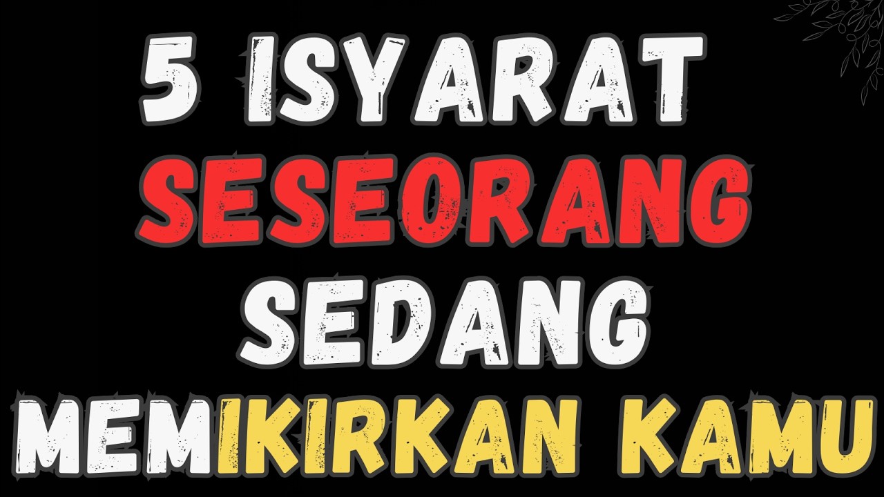 5 Isyarat Spiritual Seseorang Tak Henti Memikirkan Anda hingga Membentuk Ikatan Batin Dengannya 3