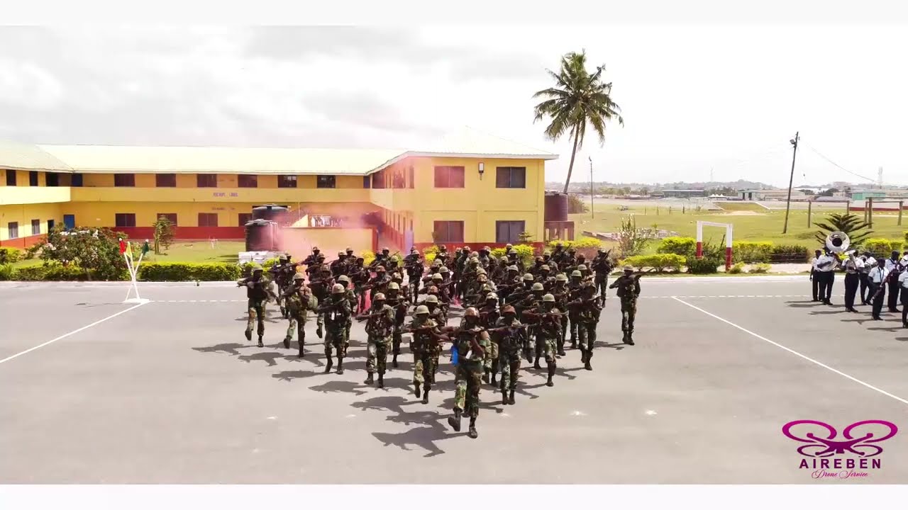 2022 Ghana Armed Forces Dress Rehearsal Video -military Course 1.