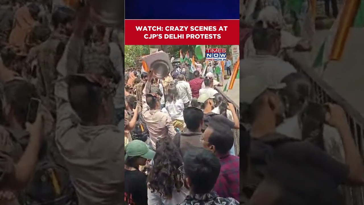Cockroach Janta Party Holds Second Protest In Delhi | CJP Protest | Abhijeet Dipke #shorts