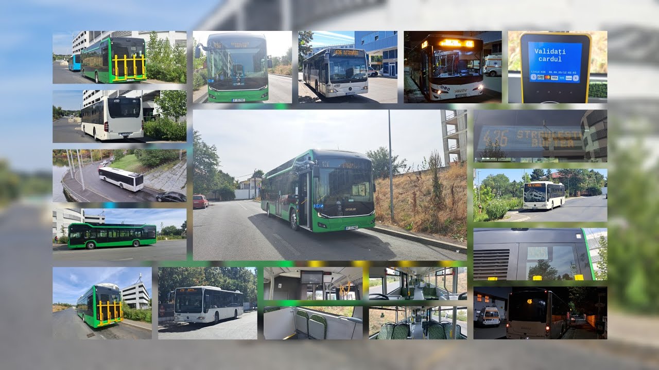 Linia 436 trece de la STB la STCM (Line 436 transfers from STB to STCM)