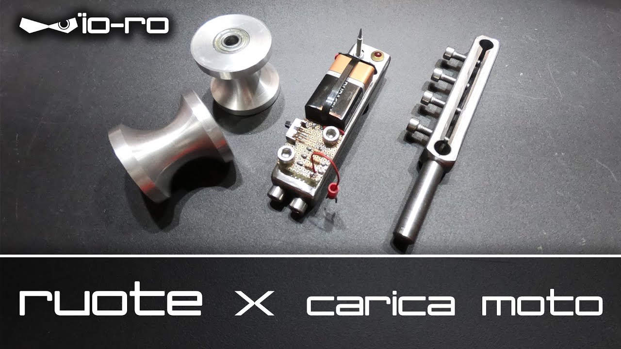 Copiatore tornio per ruote da tubolari - Carica moto automatico per rimorchi, camper, auto - PART 1