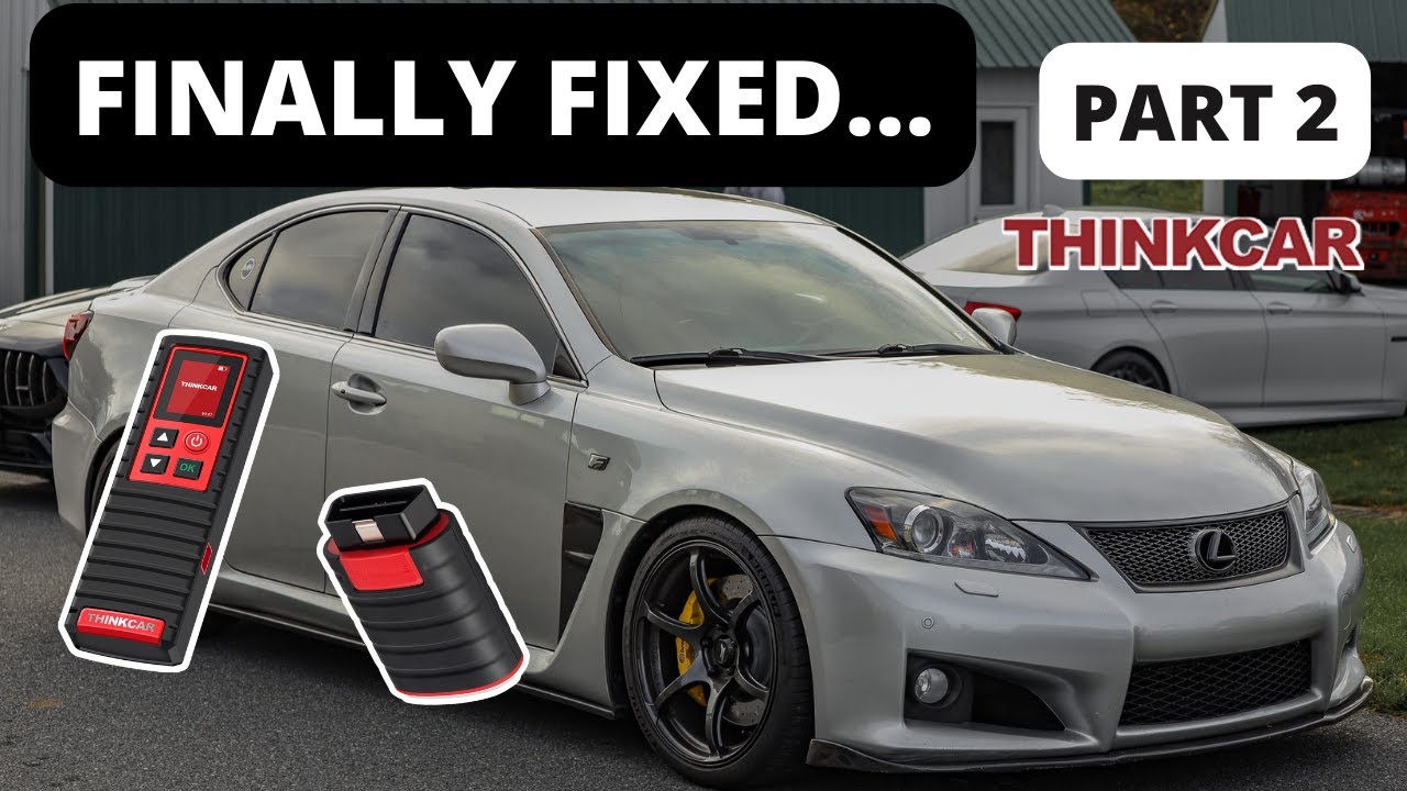 I FINALLY Fixed My Lexus IS F Dash Light With This Tool...