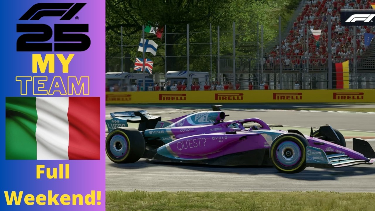 F1 25 My Team!: S3EP17: Monza - Full Weekend!