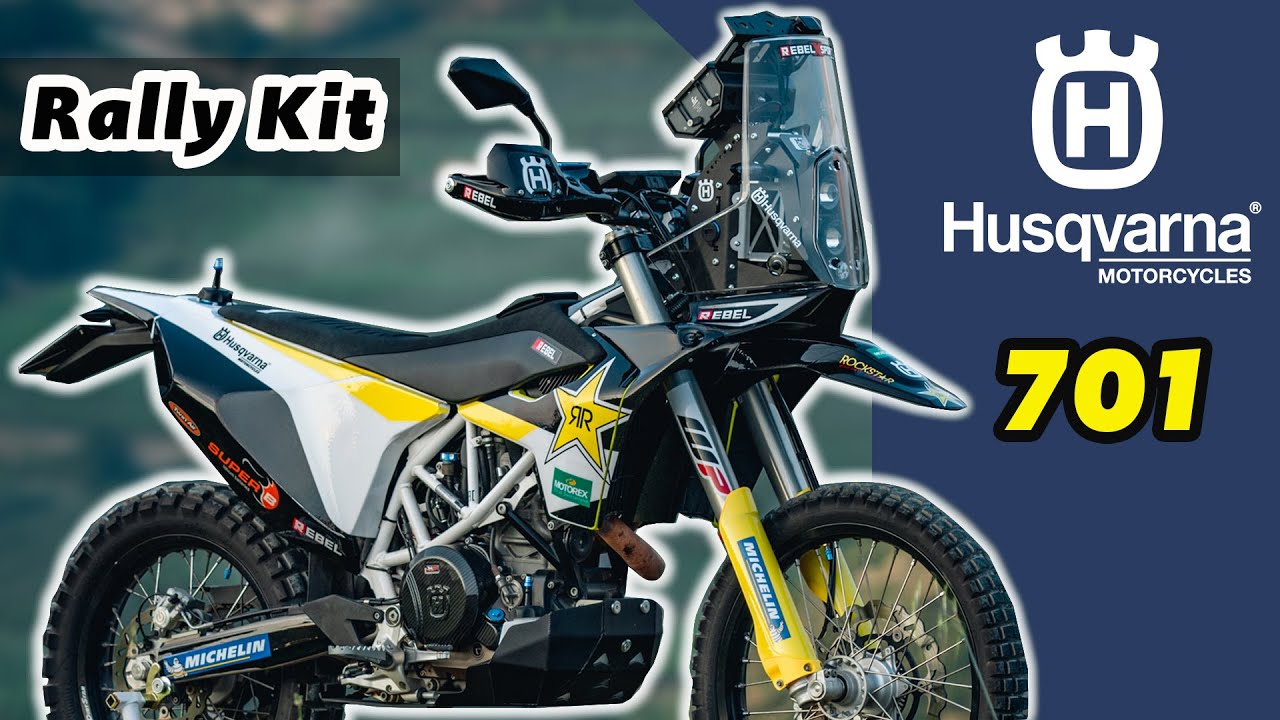 New Husqvarna 701 RALLY KIT Bike Build