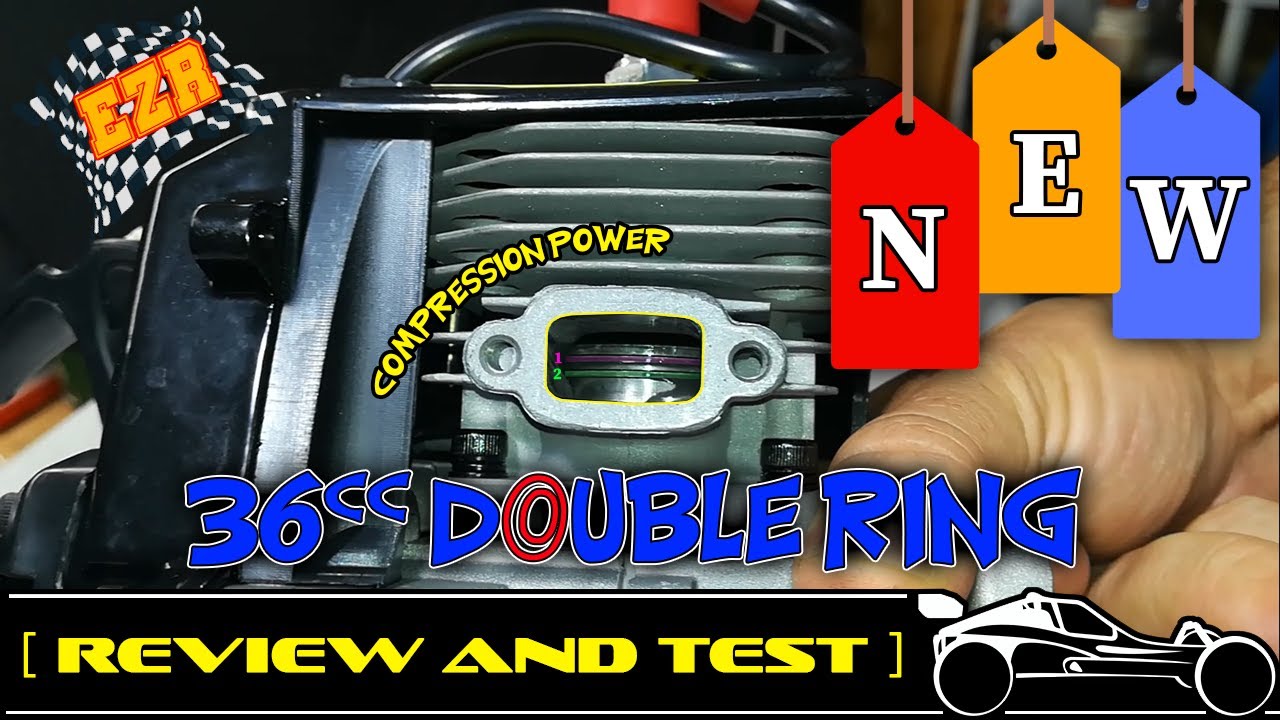 NEW 36cc Double Ring Baja Motor from Rovan Sports │ 2-Stroke