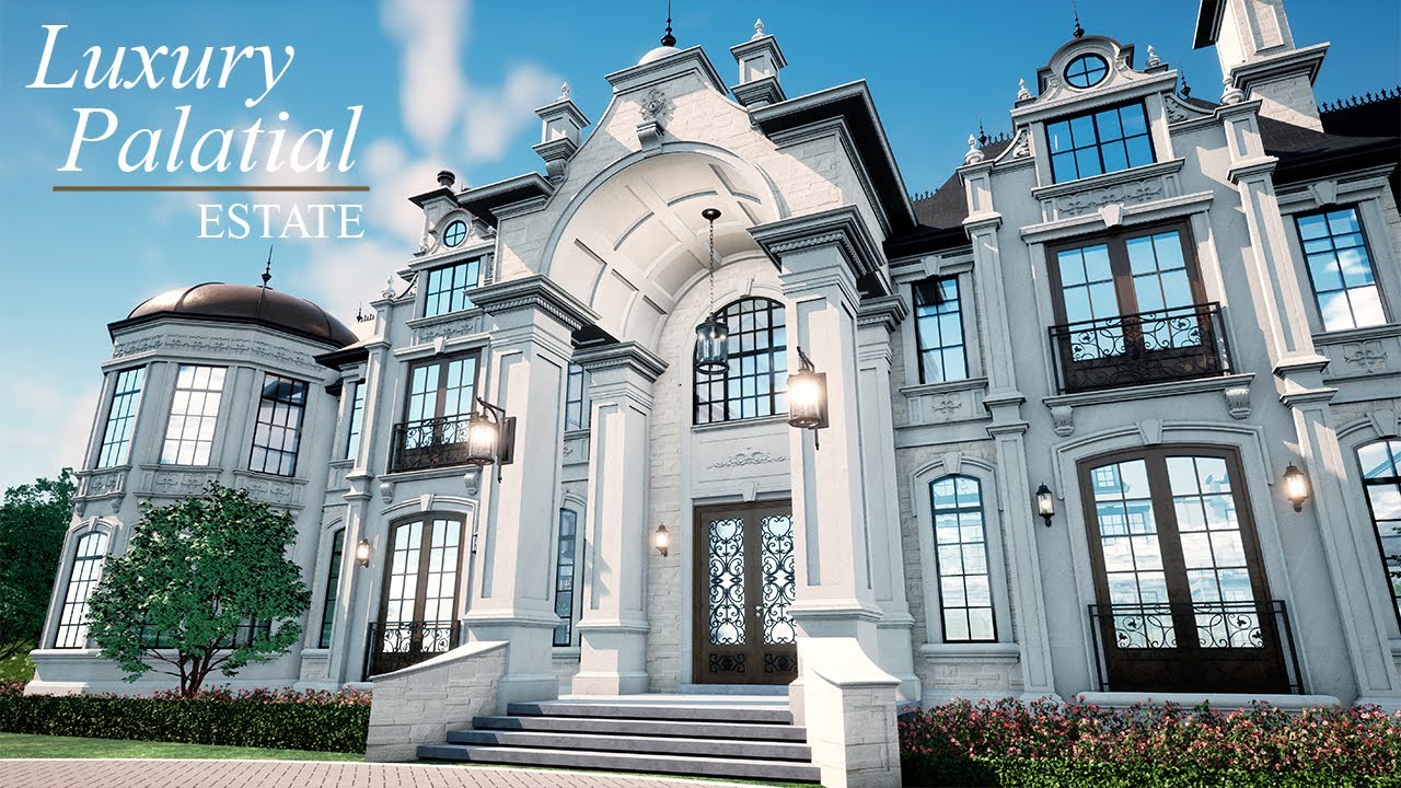 Luxury Palatial Estate - Exterior & Interior by Flora Di Menna Designs