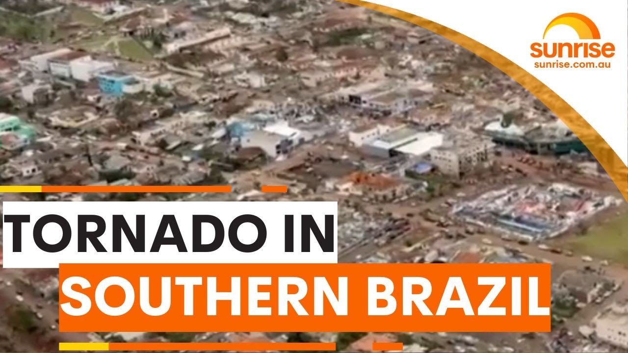 Catastrophic tornado in Brazil leaves towns destroyed | Sunrise