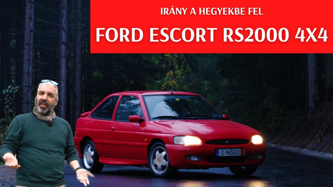 #106 - Ford Escort RS2000 4x4 Sauberrel a hegyekbe fel - cseh 🇨🇿 és szlovák 🇸🇰 roadtrip