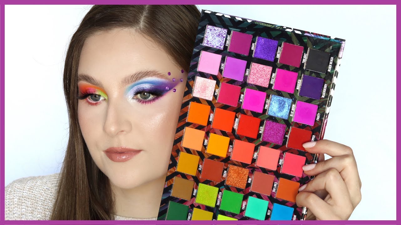 BPERFECT X STACEY MARIE CARNIVAL III LOVE TAHITI PALETTE | First Impressions & Review! | JUSTINE JUZ