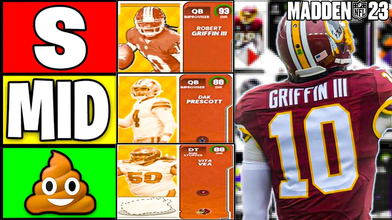 *NEW* RANKING THE BEST HARVEST CARDS IN MADDEN 23! MADDEN 23 Ultimate Team Tier List