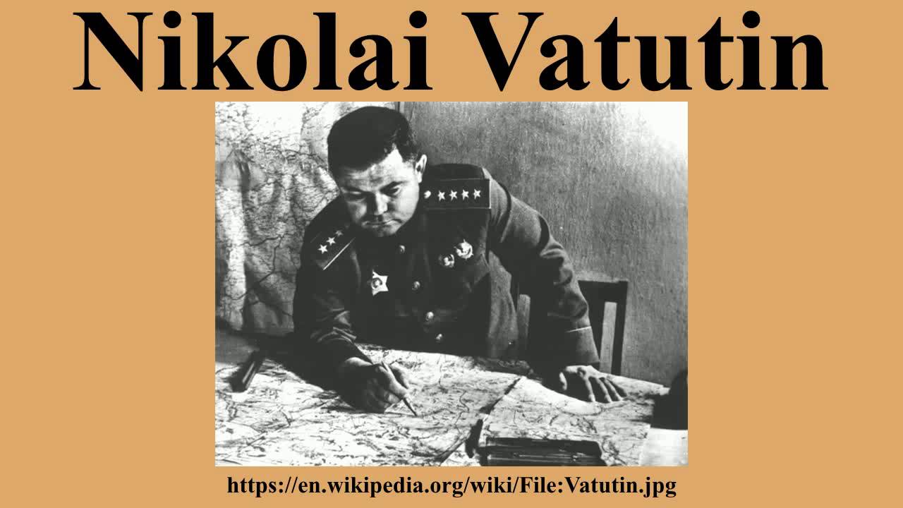 Nikolai Vatutin