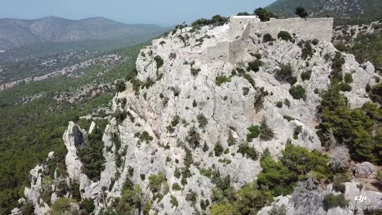 Rhodos,Greece. Castle of Monolithos