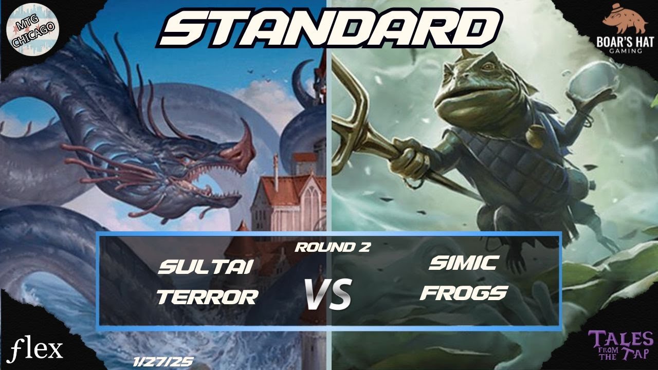 Sultai Terror VS Simic Frogs   [MTG Standard Round 2]