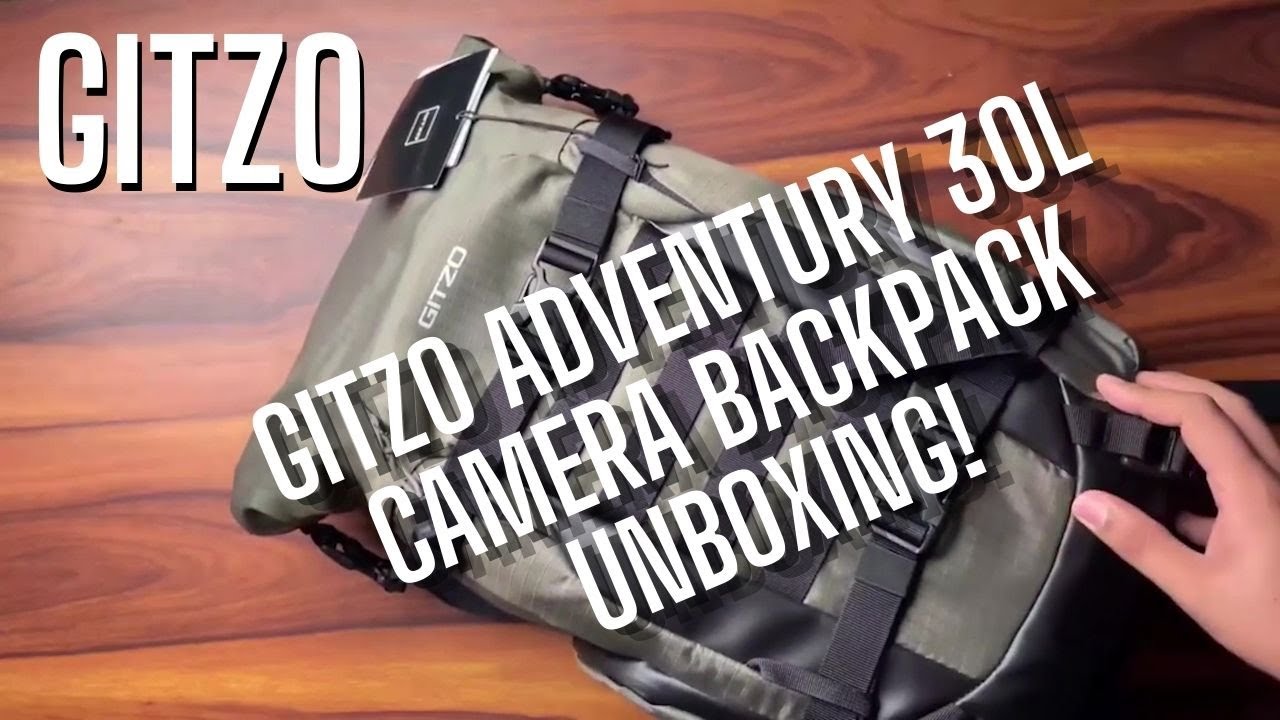 GITZO Adventury 30L camera backpack UNBOXING