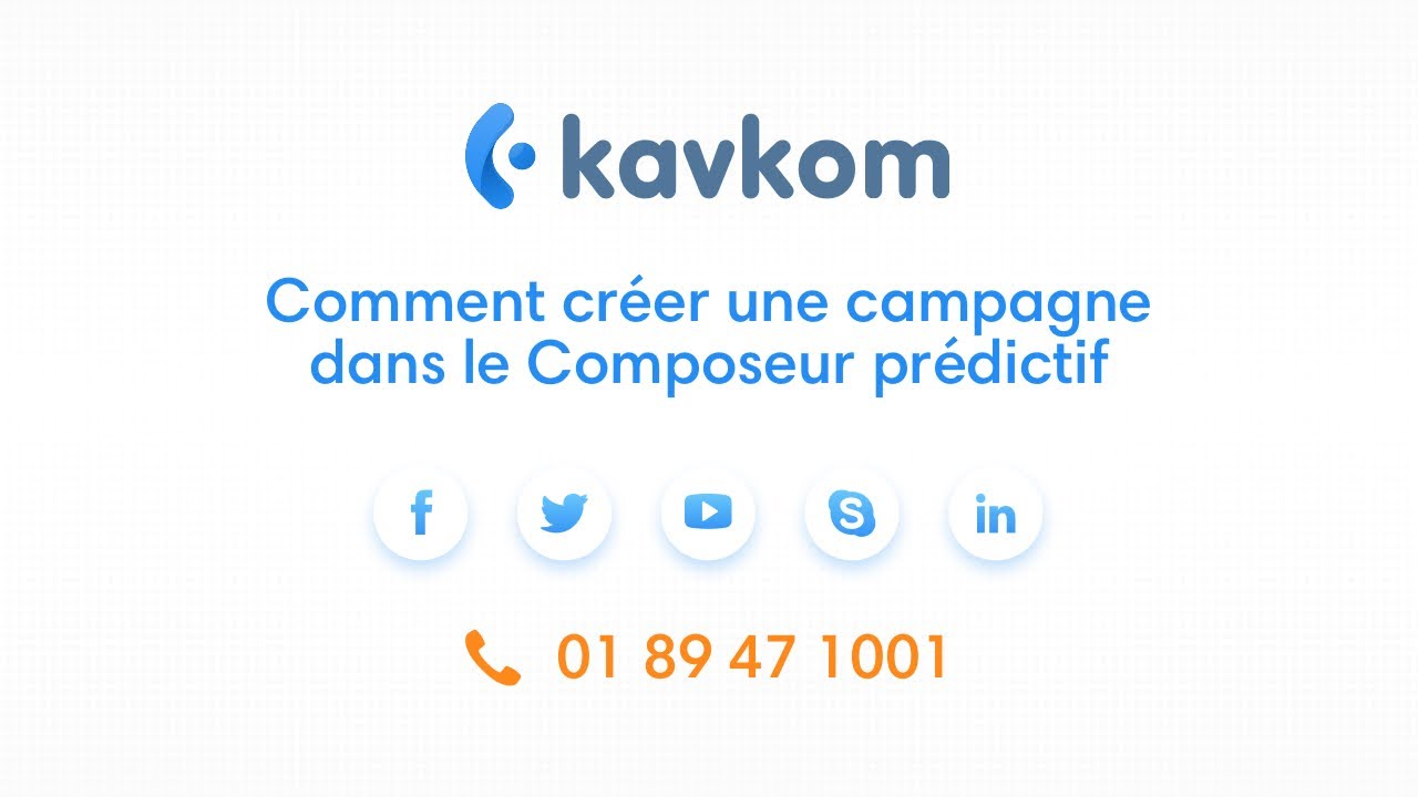 Comment créer une campagne dans le Composeur prédictif - Tutoriel 4