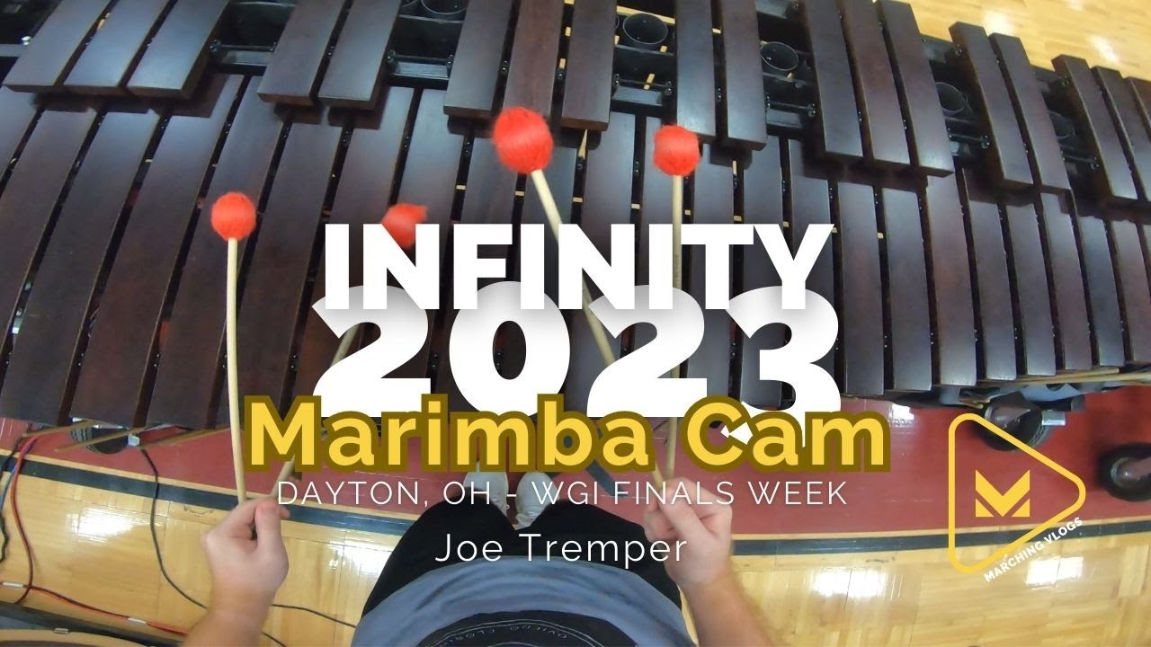 Infinity 2023 Marimba Cam - Joe Tremper - WGI FINALS WEEK