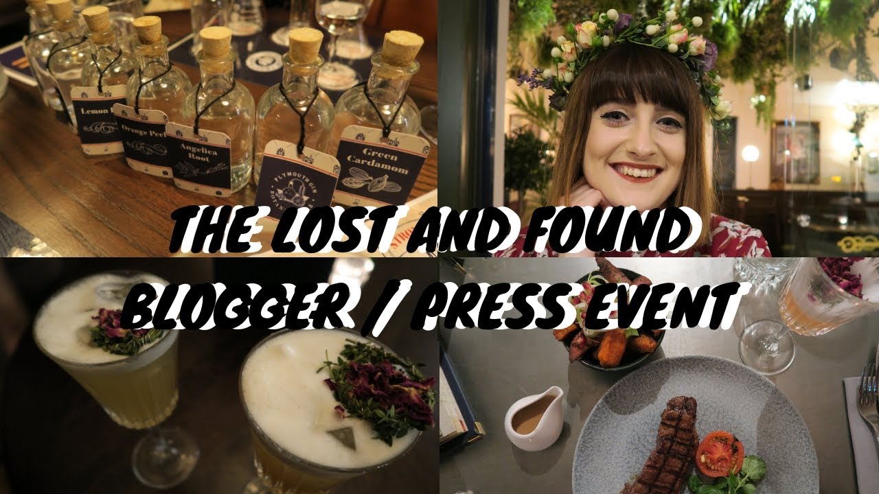 OOTD & PR BLOGGER LAUNCH NIGHT AT 'THE LOST AND FOUND' IN SHEFFIELD | PLYMOUTH GIN | LITTLE OWL VLOG