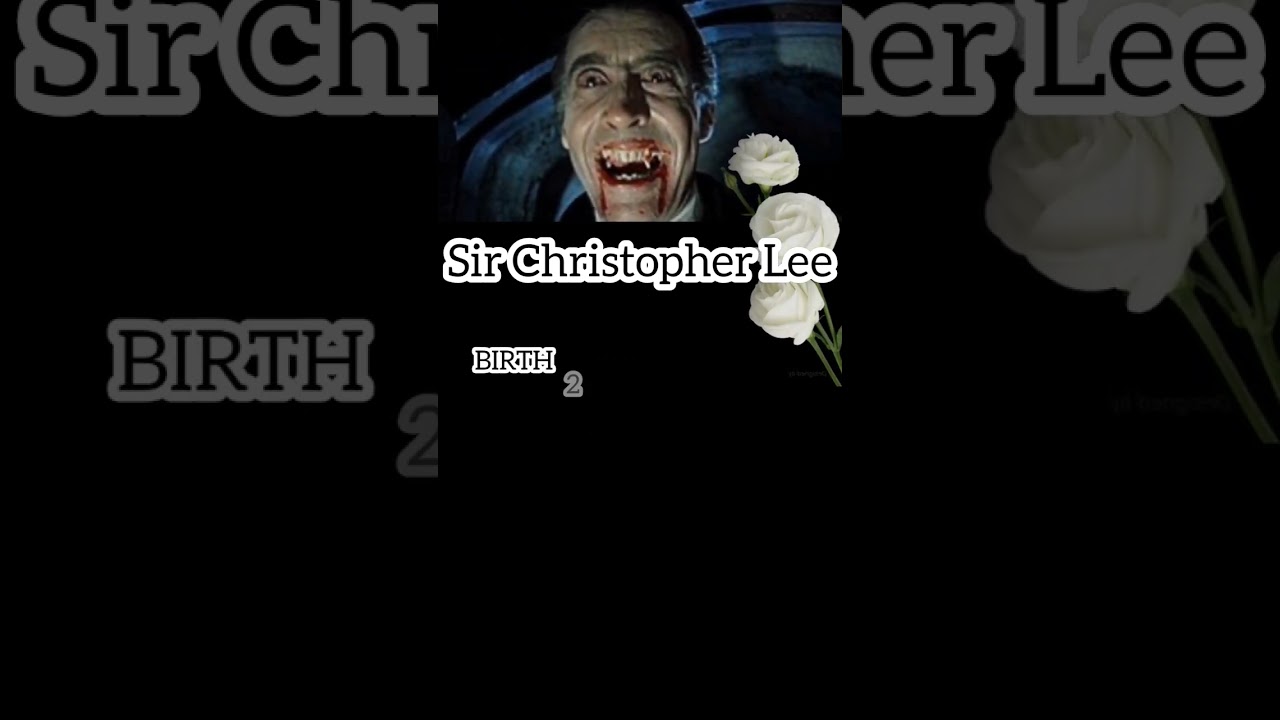 【visit to a grave】Sir Christopher Lee【Famous Memorial】