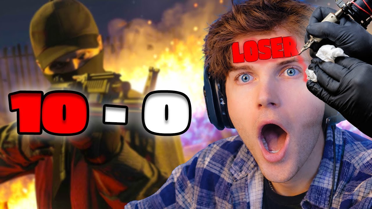 1v1 Loser Gets A FACE TATTOO!