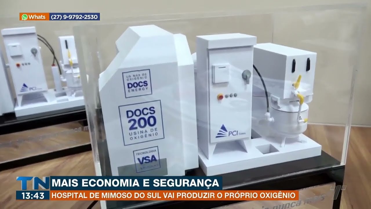 Inauguração 1ª Fase - Projeto Oxigênio Seguro no Espírito Santo
