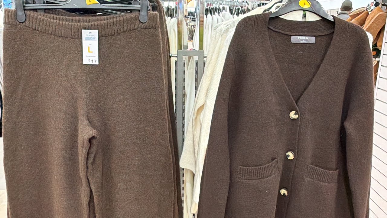 Новинка Primark — женская коричневая коллекция — декабрь 2025 г.