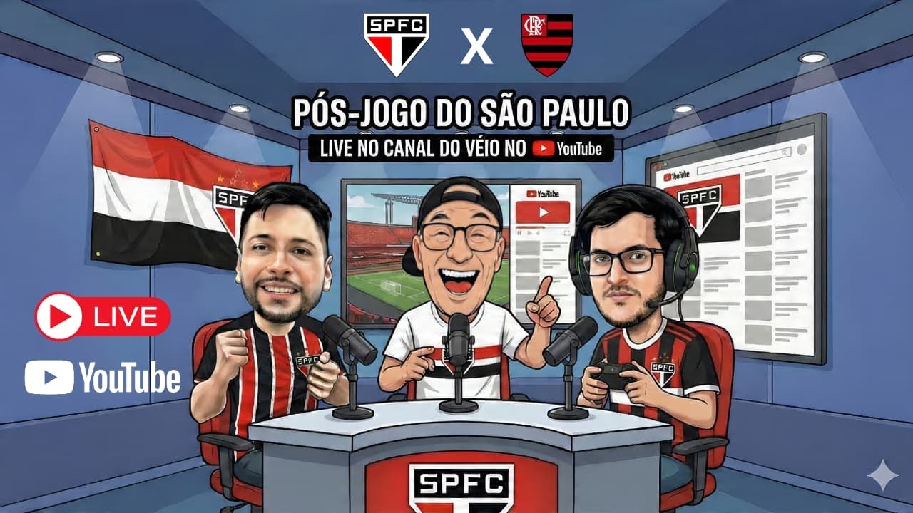 PÓS JOGO AO VIVO | SÃO PAULO X FLAMENGO | PAULISTÃO 2026