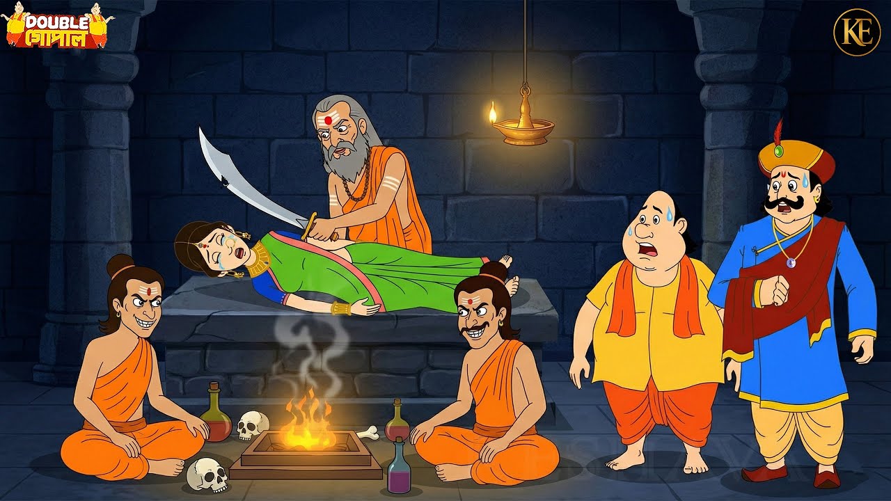 ধুর বেশে শয়তান! রাণী কি বলি হবে? গোপাল দাদা কaise বাঁচায়েঙ্গে? || Gopal Bhar || Best Of Gopal Bhar