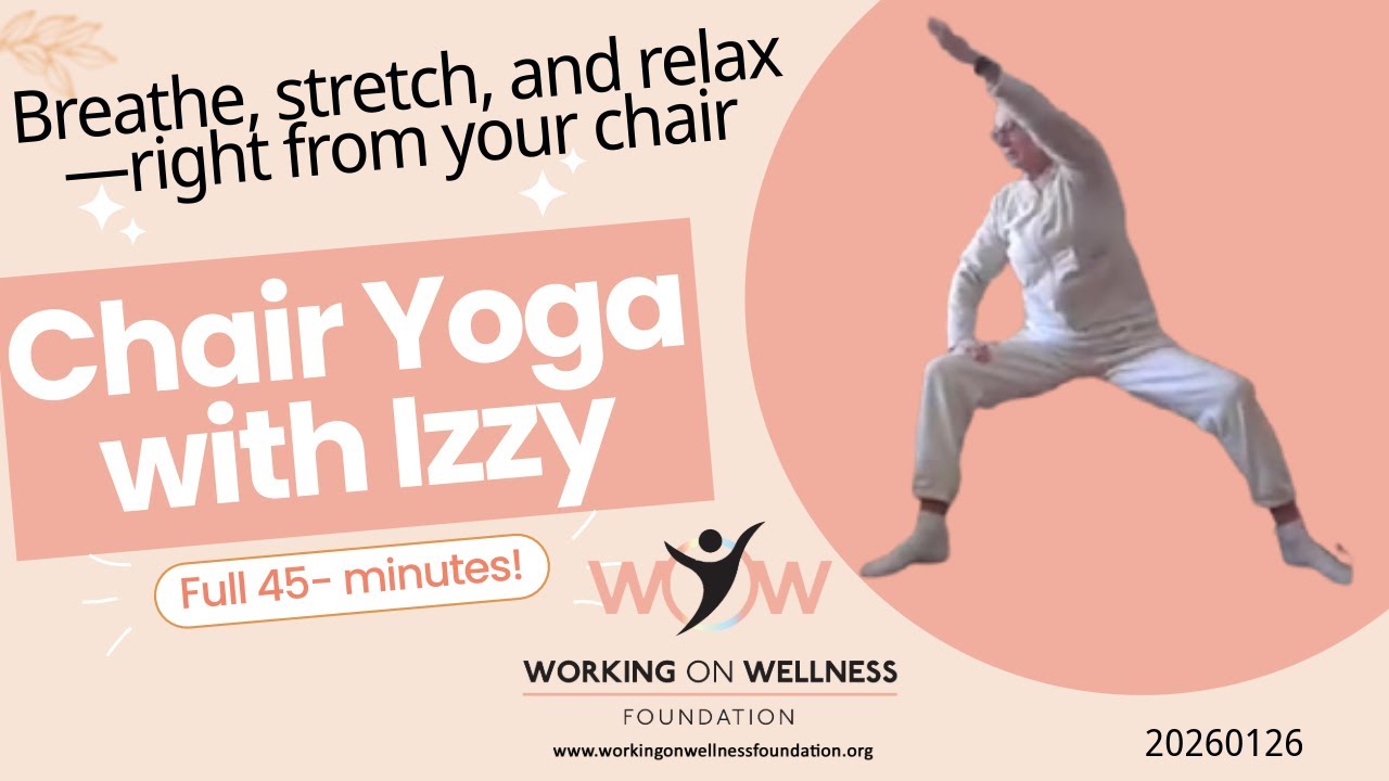 Chair Yoga with Izzy | Gentle Seated Flow for Every Body (January 26, 2026)