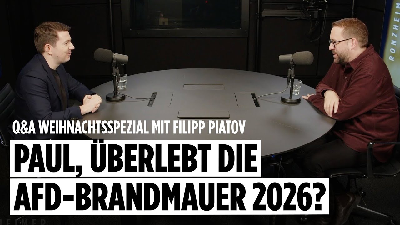 Q&A: H&ouml;rst du Politikern noch gerne zu, Paul?