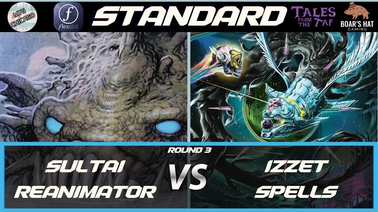 Sultai Reanimator против Izzet Spells [MTG Standard, 3 раунд]